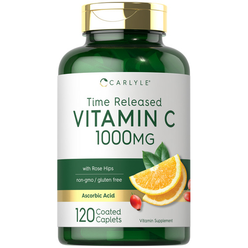 View 1 Vitamin C 1000mg with Rose Hips | 120 Caplets