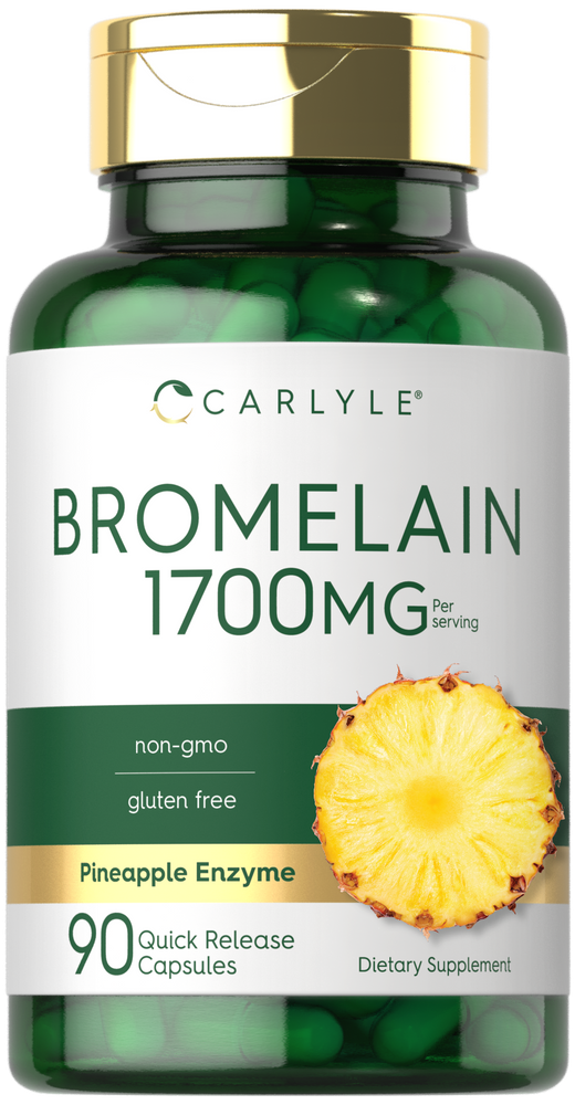 Bromélaïne 1700 mg par portion | 90 Capsules