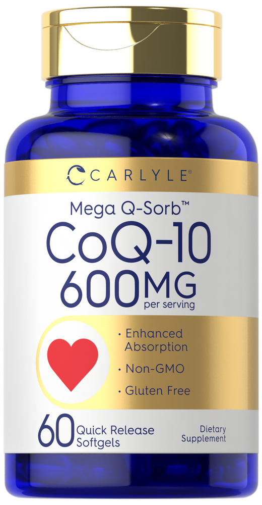 CoQ10 600mg per serving | 60 Softgels