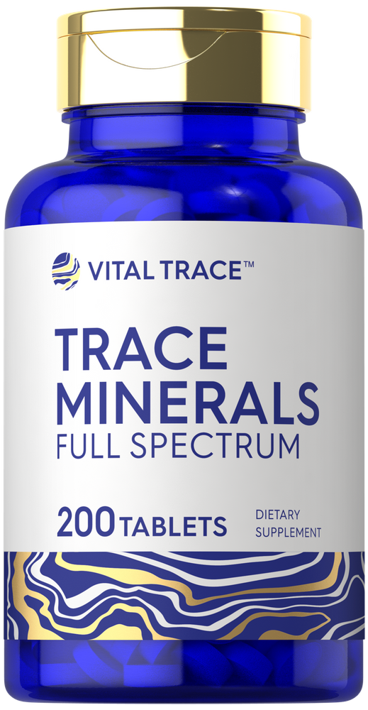 Minerales traza | 200 tabletas