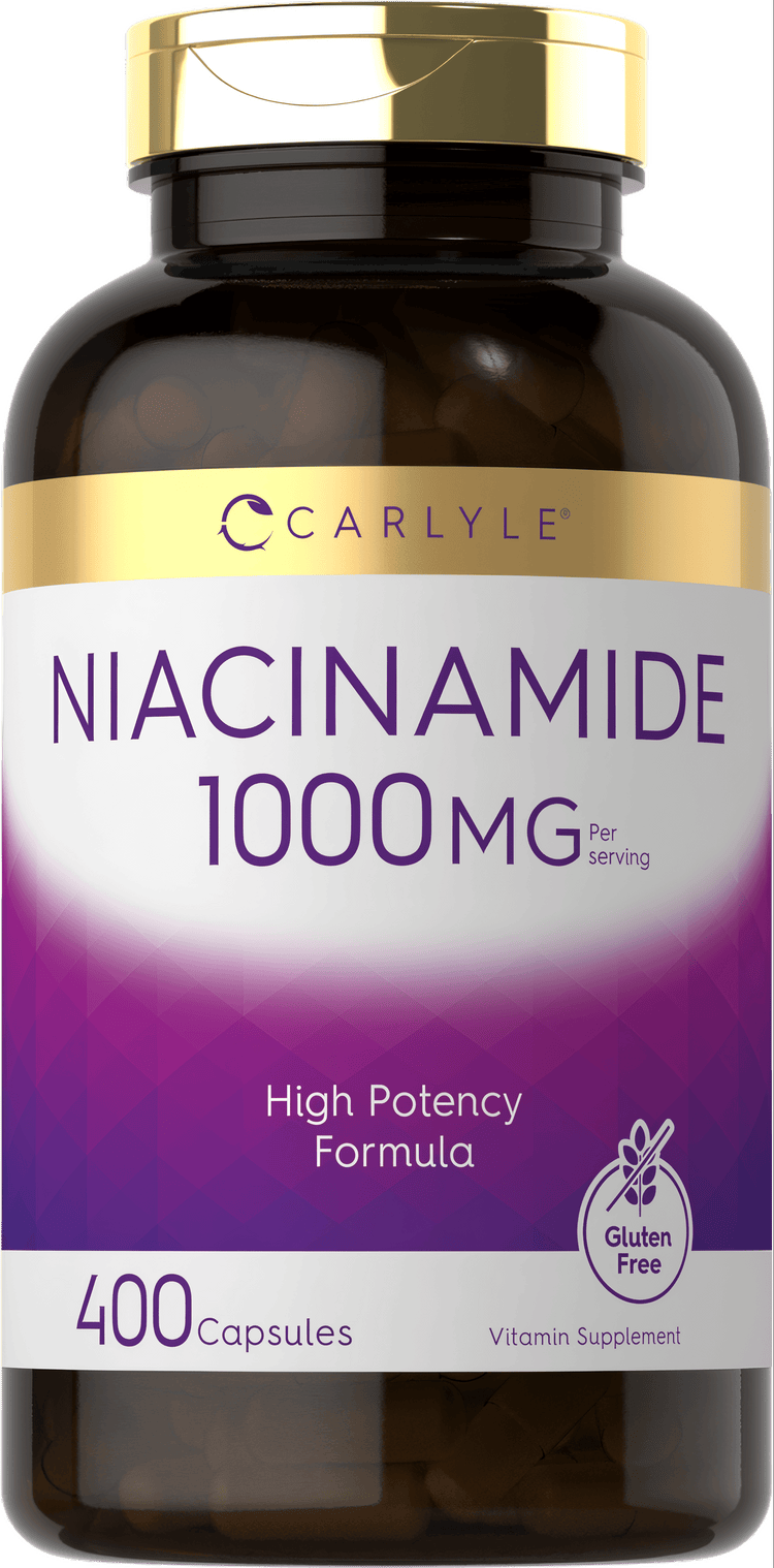 Niacinamida 1000mg por porção | 400 Cápsulas