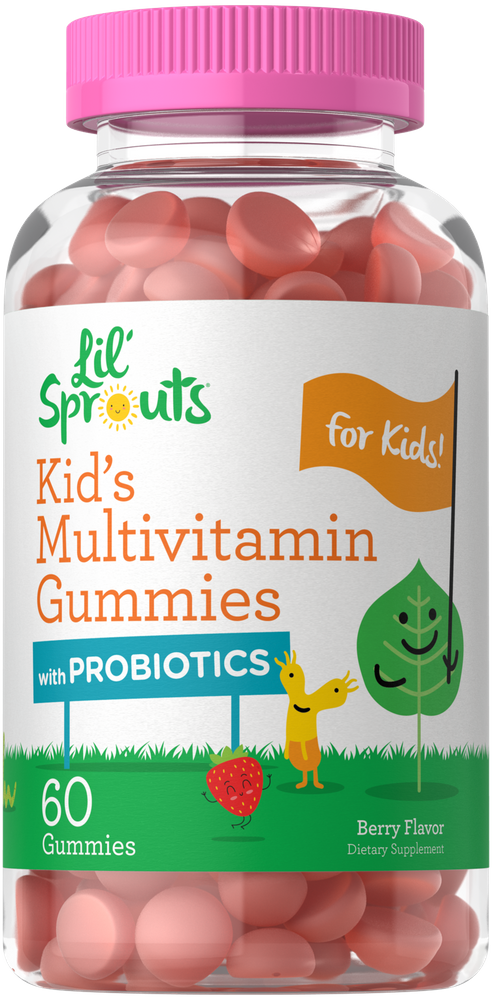Multivitaminas con Probióticos para Niños | 60 Gomitas