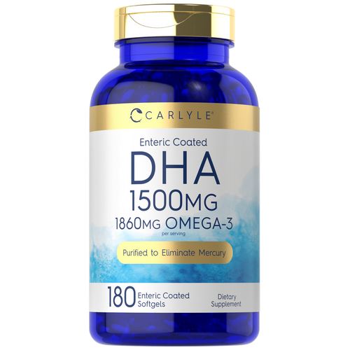 View 1 DHA 1500mg per serving | 180 Softgels