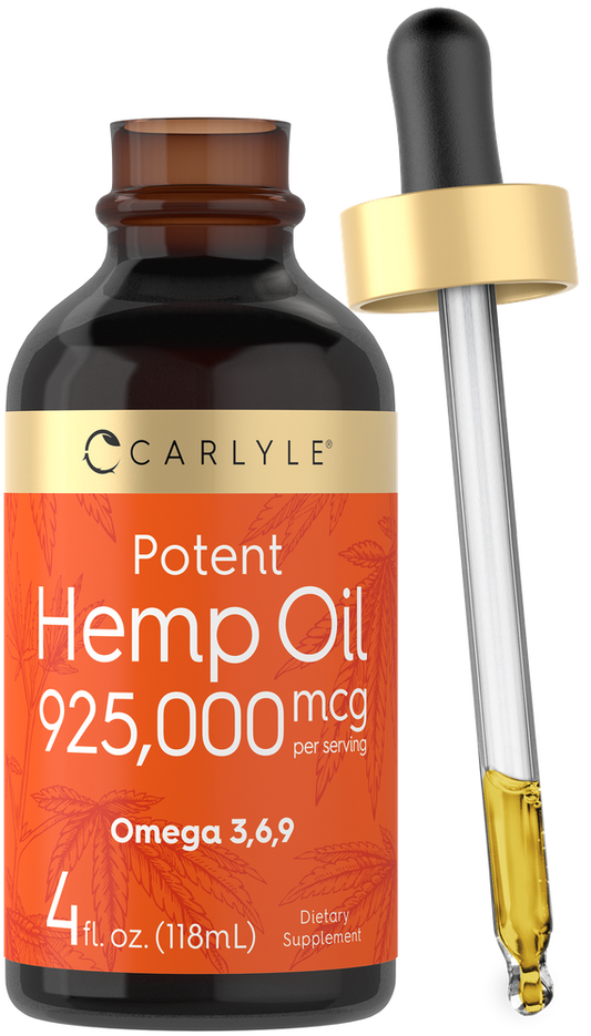 Hemp Oil 925,000 mcg | 4 Fl Oz