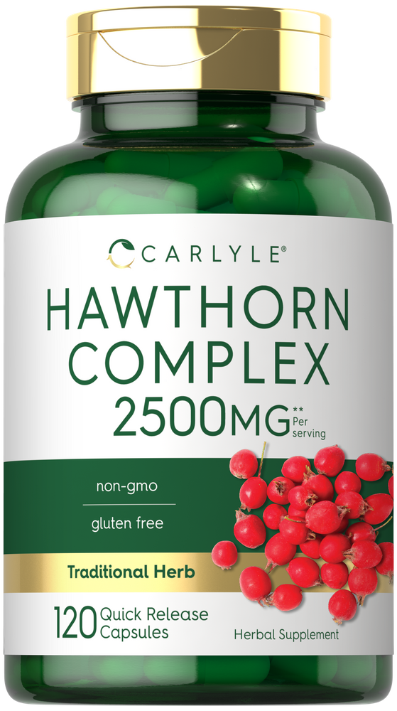 Hawthorn Berry Complex 2500mg per serving | 120 Capsules