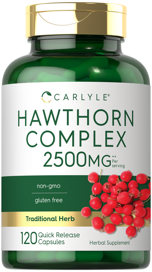 Hawthorn Berry Complex 2500mg per serving | 120 Capsules