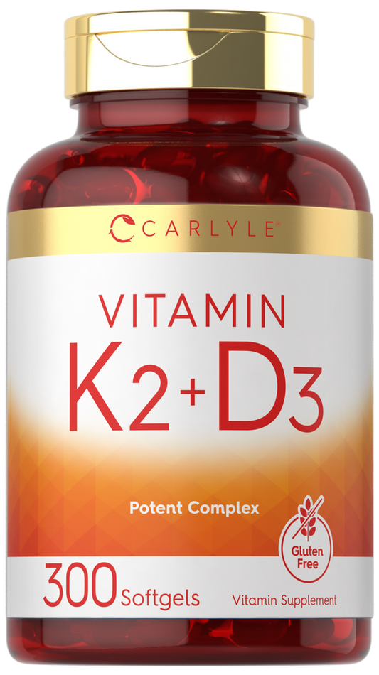 Vitamin K-2 with D-3 | 300 Softgels