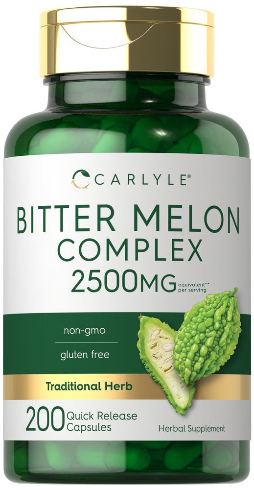 Complexo de Melão-de-São-Caetano 2500mg por porção | 200 Cápsulas