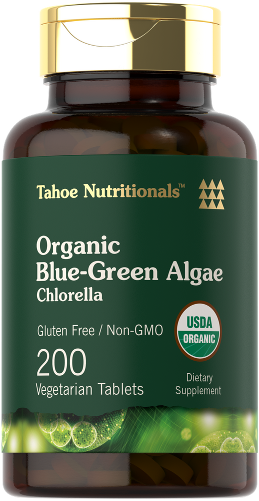 Alga Azul Verde 500mg | 200 Cápsulas