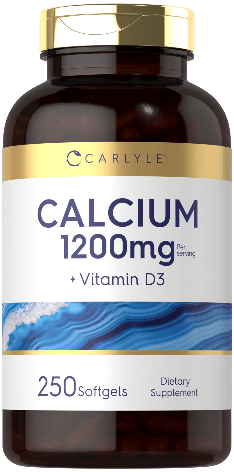 Calcium 1200 mg with Vitamin D3 | 250 Softgels