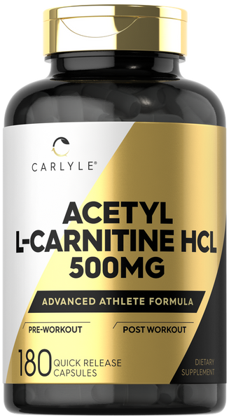 Acetyl L-Carnitine HCL 500mg per serving | 180 Capsules Acetyl L-Carnitine HCL 500mg per serving | 180 Capsules