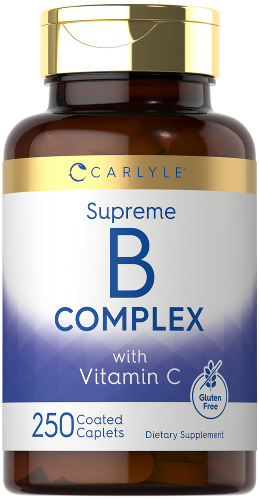 Vitamin B-Complex plus Vitamin C | 250 Caplets