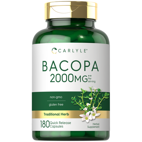 View 1 Bacopa Monnieri 2000mg por porção | 180 Cápsulas