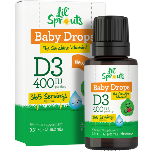 View 1 Vitamin D-3 für Babys 400IE | 0,31oz Flüssigkeit