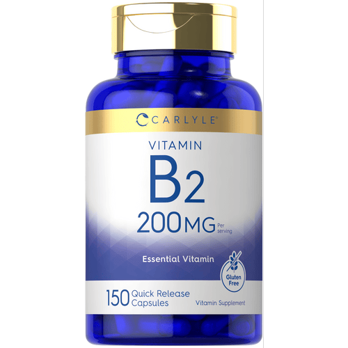 View 1 Vitamin B-2 200mg per serving | 150 Capsules