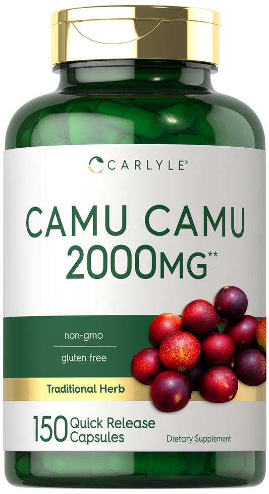 Camu Camu 2000mg con Vitamina C | 150 Capsule