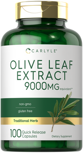 Olive Leaf Extract 9000mg | 100 Capsules