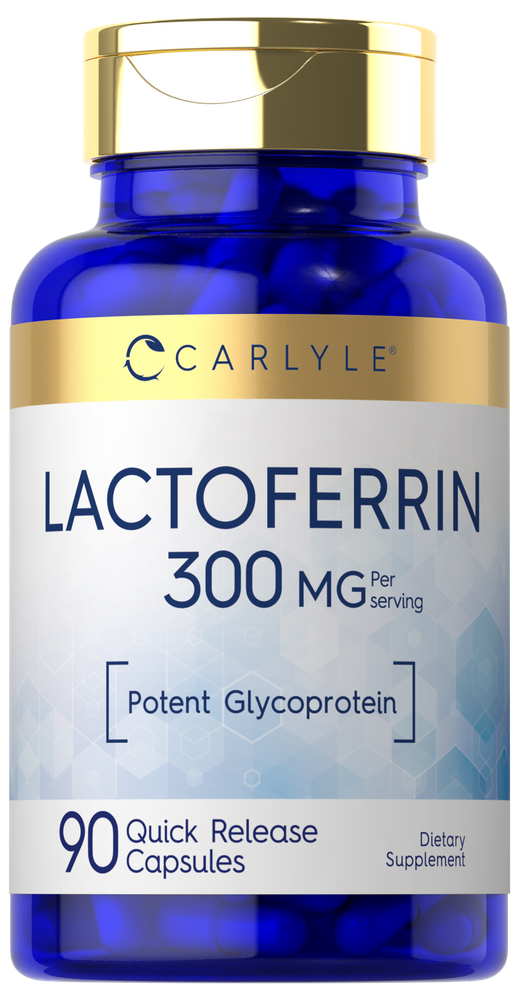 Lactoferrin 300mg | 90 Capsules