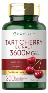 Tart Cherry Extract 3600mg | 200 Capsules