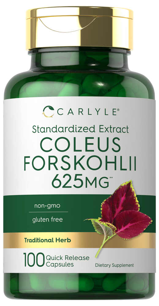 Coleus Forskohlii 625mg | 100 Capsules