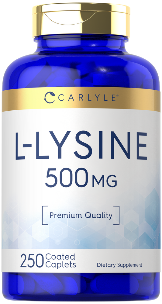 L-Lysine 500mg | 250 Caplets