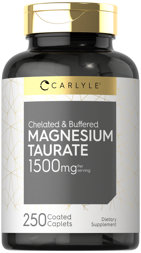 Magnesium Taurate 1500mg | 250 Caplets