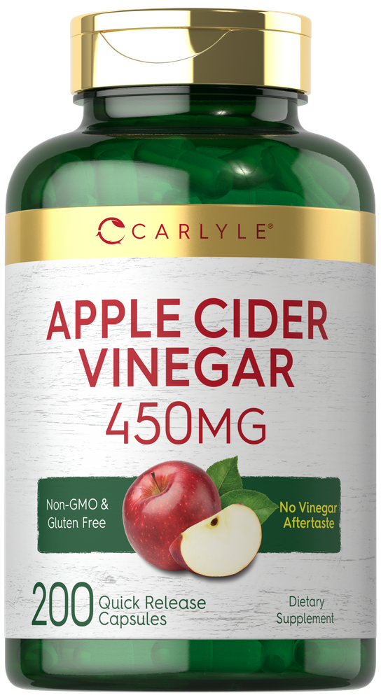 Vinagre de Sidra de Manzana 450mg | 200 Cápsulas