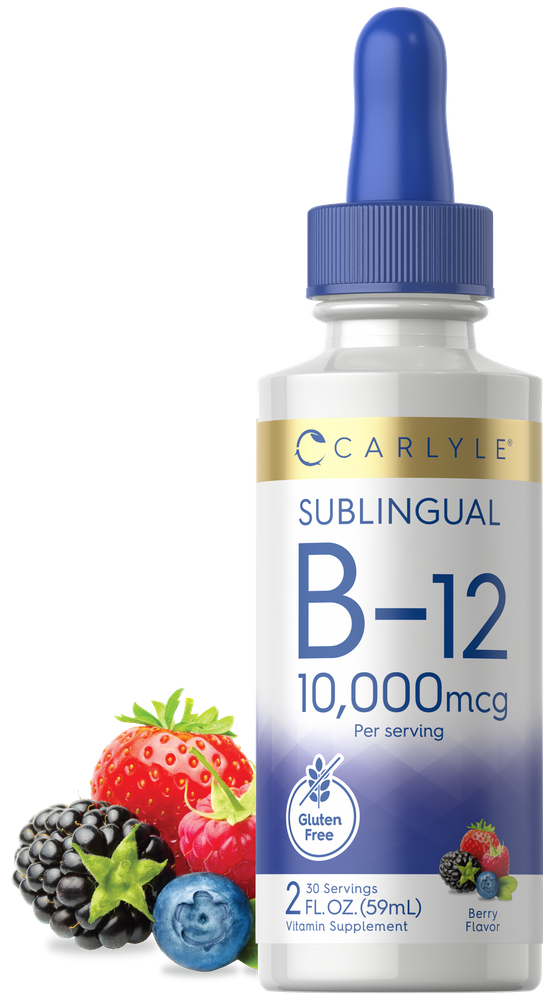 Vitamin B-12 10000mcg per serving | 2oz Liquid