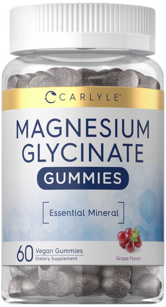 Glycinate de Magnésium | 60 Gummies