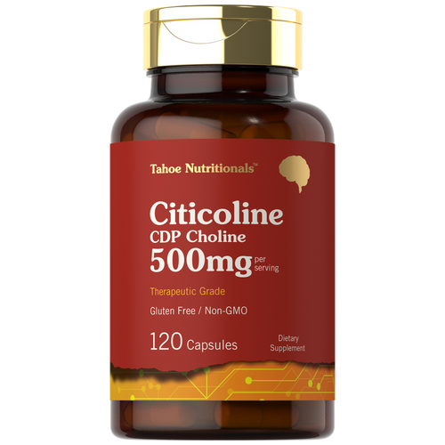 View 1 Citicolina 500mg por porción | 120 Cápsulas