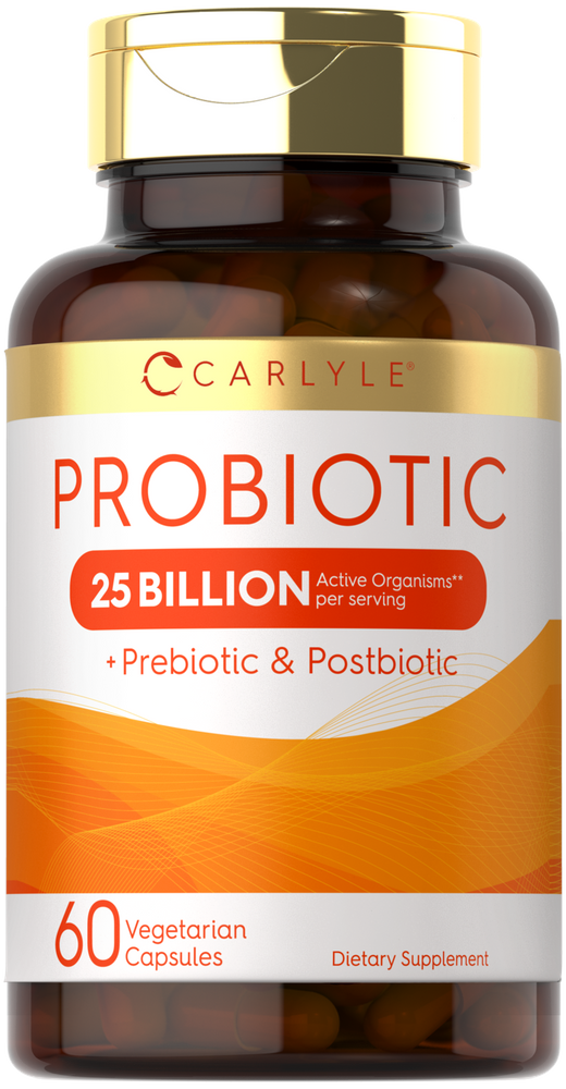 Prébiotique et Probiotique 25 Milliards d'UFC par portion | 60 Gélules