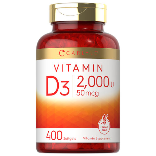 View 1 Vitamina D-3 2000 IU | 400 Cápsulas Gelatinosas