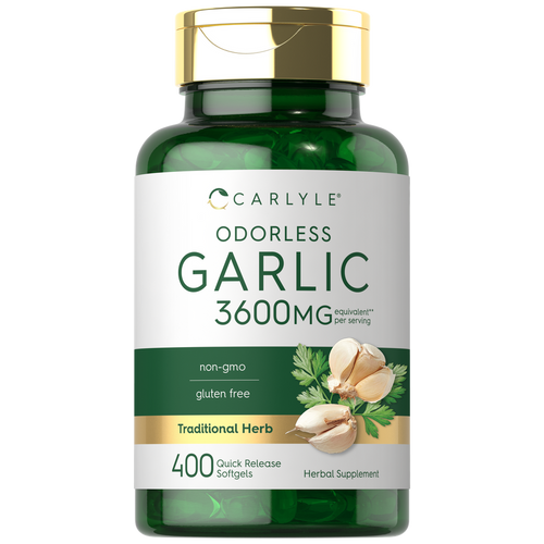 View 1 Odorless Garlic Extract | 400 Softgels