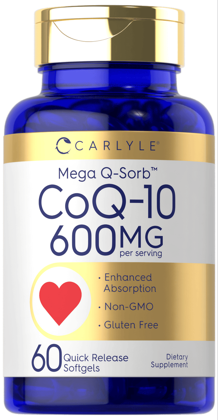 CoQ10 600mg por porción | 60 Cápsulas blandas