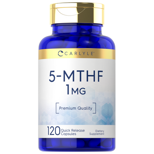 View 1 5-MTHF 1mg | 120 Capsules