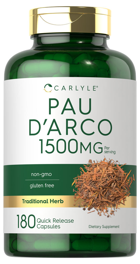 Pau D'Arco 1500mg | 180 Capsules