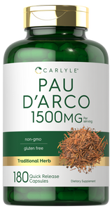 Pau D'Arco 1500mg | 180 Capsules