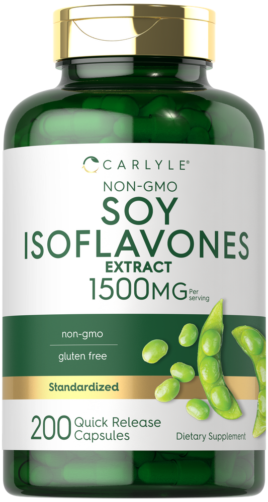 Isoflavoni di Soia 1500mg per porzione | 200 Capsule
