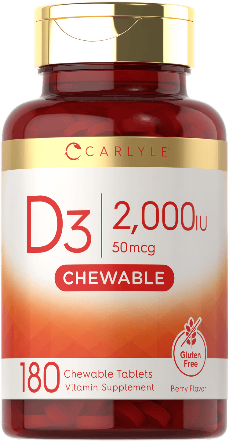 Vitamina D-3 2000IU | 180 Comprimidos