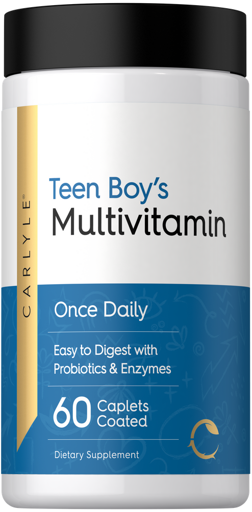 Teen Multivitamin for Boys | 60 Caplets