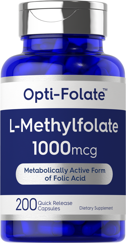 L-Methylfolate 1000mcg | 200 Capsules