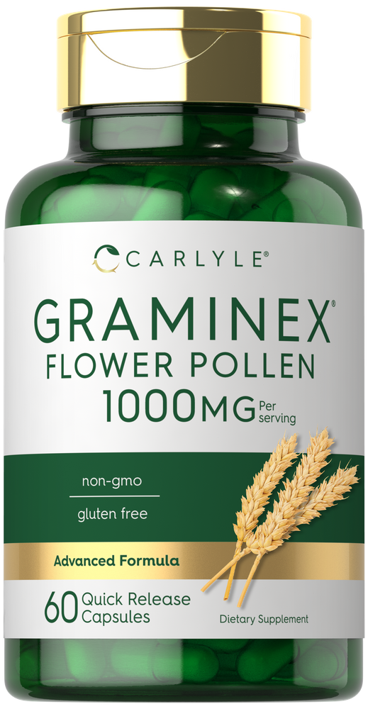 Graminex Flower Pollen Extract 1000 mg | 60 Capsules