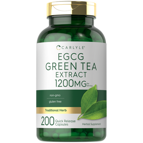 View 1 Estratto di Tè Verde EGCG 1200mg per porzione | 200 Capsule