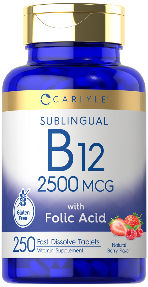 Vitamina B-12 2500mcg | 250 Comprimidos