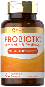 Load image into Gallery viewer, Prebiotic, Probiotic &amp; Post Biotic 50 Billion CFU | 60 Capsules
