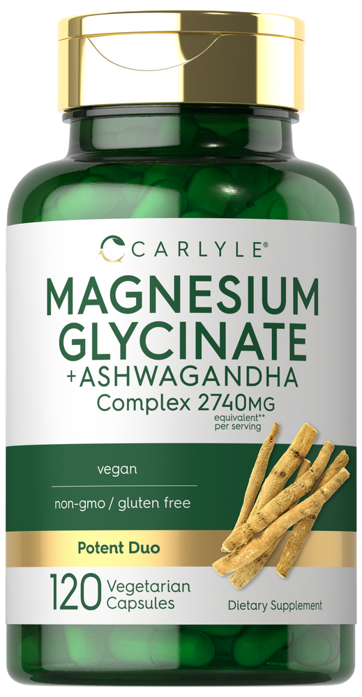 Complexe de Glycinate de Magnésium | 120 Gélules