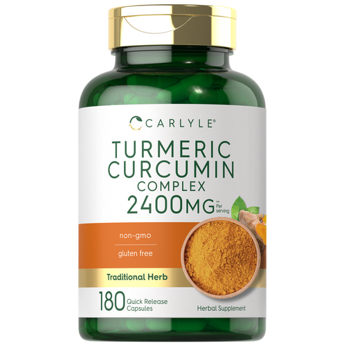 View 1 Turmeric Curcumin | 180 Capsules
