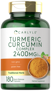 Turmeric Curcumin 2400mg | 180 Capsules