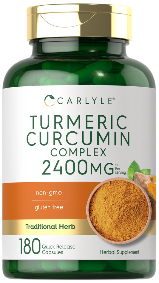 Curcuma Curcumine 2400 mg par portion | 180 Capsules