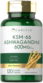 Load image into Gallery viewer, KSM-66 Ashwagandha 600mg | 120 Caplets
